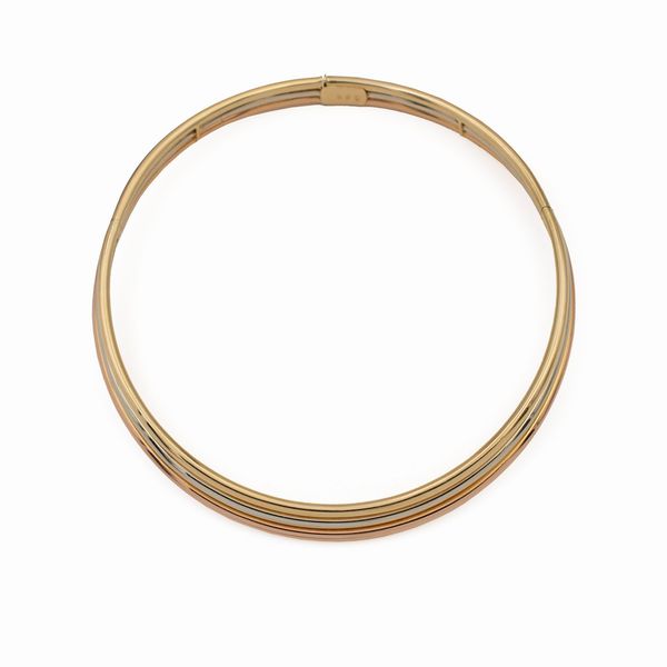 Weingrill golino in oro a tre colori 18kt  - Asta Gioielli Orologi e Fashion Vintage - Associazione Nazionale - Case d'Asta italiane