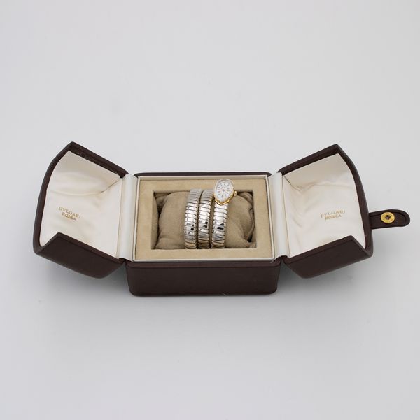 Bulgari bracciale orologio a serpente collezione Tubogas  - Asta Gioielli Orologi e Fashion Vintage - Associazione Nazionale - Case d'Asta italiane