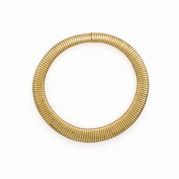 Bulgari girocollo tubogas  - Asta Gioielli Orologi e Fashion Vintage - Associazione Nazionale - Case d'Asta italiane