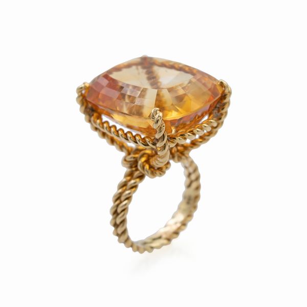 Tiffany & Co. anello cocktail  - Asta Gioielli Orologi e Fashion Vintage - Associazione Nazionale - Case d'Asta italiane