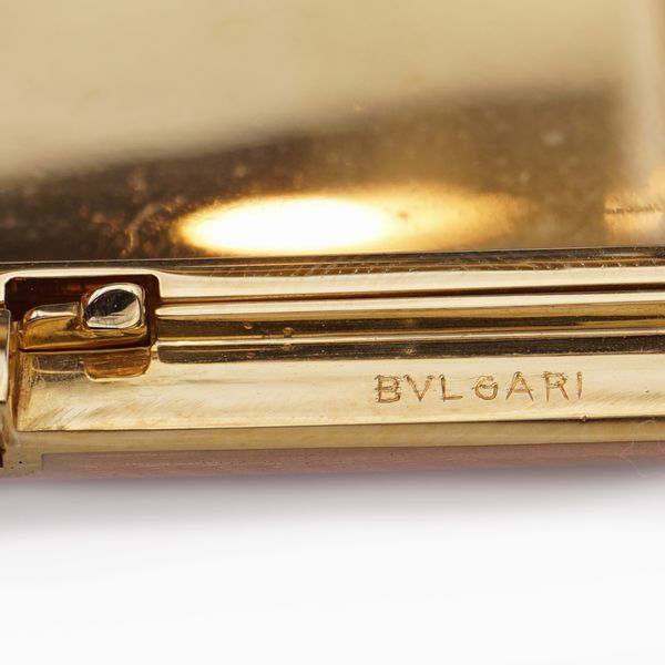 Bulgari, trousse porta cipria  - Asta Gioielli Orologi e Fashion Vintage - Associazione Nazionale - Case d'Asta italiane