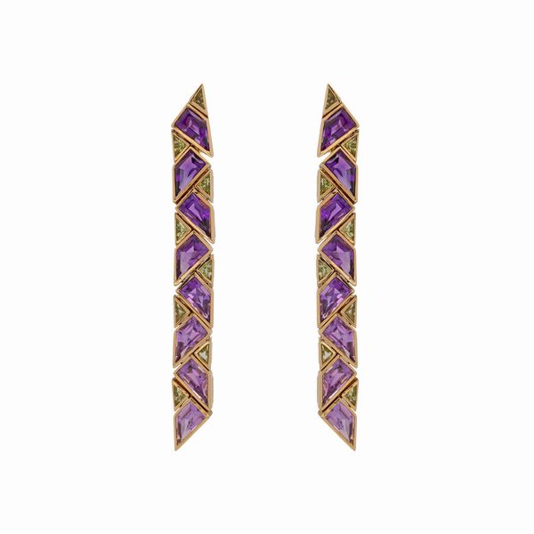 Marina Bulgari orecchini collezione Toupies  - Asta Gioielli Orologi e Fashion Vintage - Associazione Nazionale - Case d'Asta italiane