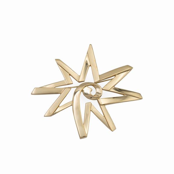 Tiffany & Co. by Paloma Picasso spilla scultura  - Asta Gioielli Orologi e Fashion Vintage - Associazione Nazionale - Case d'Asta italiane