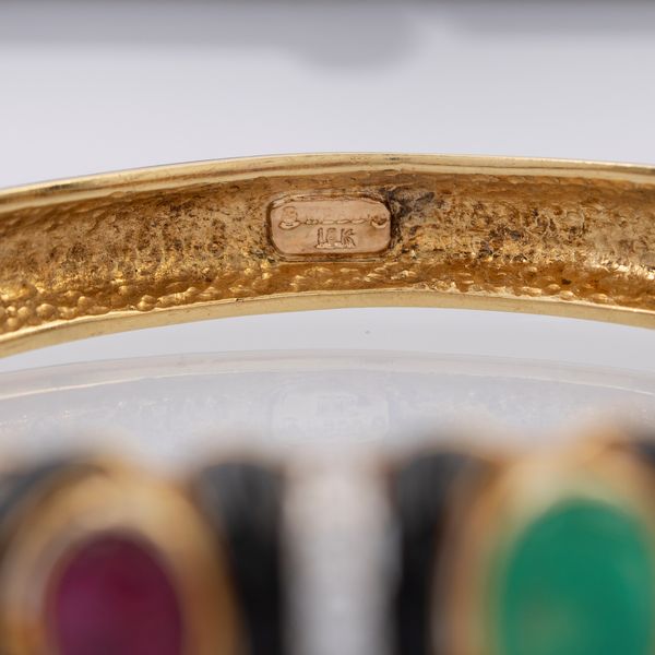 David Webb bracciale a manetta  - Asta Gioielli Orologi e Fashion Vintage - Associazione Nazionale - Case d'Asta italiane