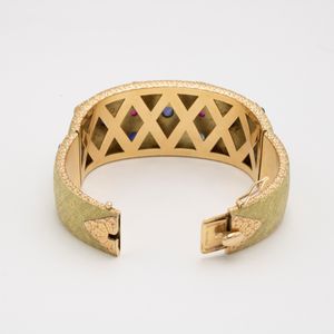Cazzaniga bracciale a manetta  - Asta Gioielli Orologi e Fashion Vintage - Associazione Nazionale - Case d'Asta italiane