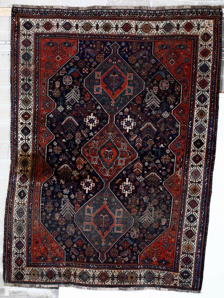 Tappeto sud Persia, inizio XX secolo.  - Asta Tappeti - Associazione Nazionale - Case d'Asta italiane