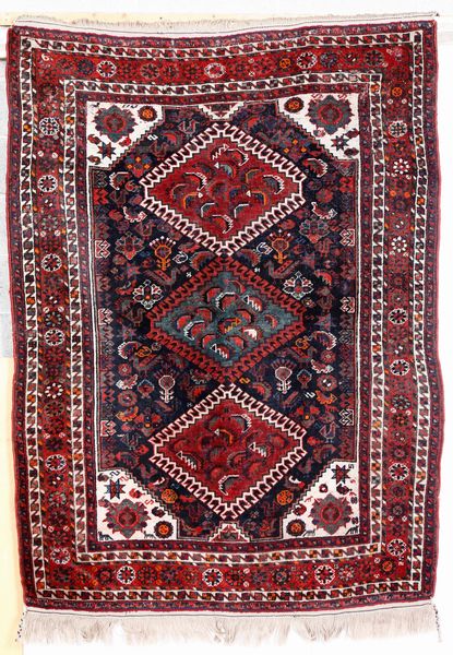 Tappeto sud Persia inizio XX secolo  - Asta Tappeti - Associazione Nazionale - Case d'Asta italiane