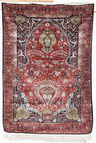 Tappeto Keshan, Persia met XX secolo  - Asta Tappeti - Associazione Nazionale - Case d'Asta italiane