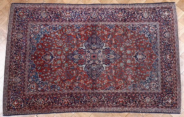 Tappeto Kashan, Persia prima met XX secolo  - Asta Tappeti - Associazione Nazionale - Case d'Asta italiane