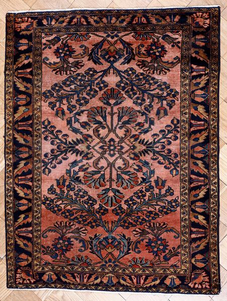 Tappeto lilian, Persia inizio XX secolo  - Asta Tappeti - Associazione Nazionale - Case d'Asta italiane