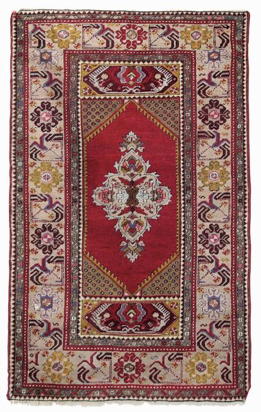 Tappeto Anatolia inizio XX secolo  - Asta Tappeti - Associazione Nazionale - Case d'Asta italiane