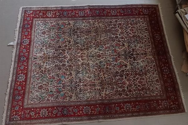 Tappeto Tabriz, Persia met XX secolo  - Asta Tappeti - Associazione Nazionale - Case d'Asta italiane
