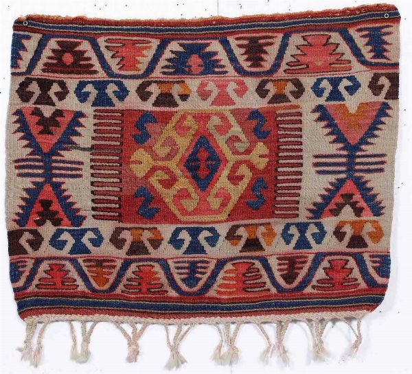 Kilim Caucaso XX secolo  - Asta Tappeti - Associazione Nazionale - Case d'Asta italiane