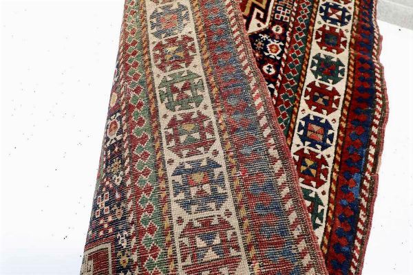 Tappeto Mogan, Caucaso fine XIX secolo  - Asta Tappeti - Associazione Nazionale - Case d'Asta italiane