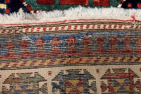 Tappeto Mogan, Caucaso fine XIX secolo  - Asta Tappeti - Associazione Nazionale - Case d'Asta italiane