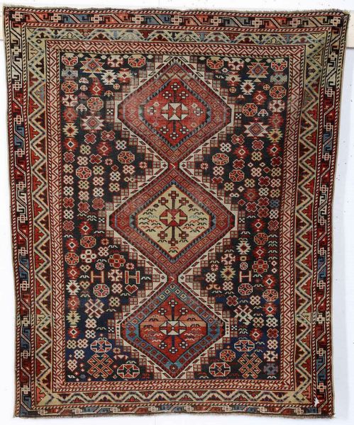 Tappeto Shirvan Caucaso  - Asta Tappeti - Associazione Nazionale - Case d'Asta italiane