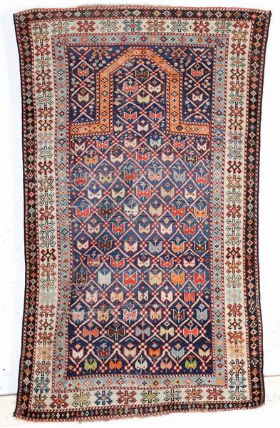 Tappeto Shirvan, Caucaso fine XIX inizio XX secolo  - Asta Tappeti - Associazione Nazionale - Case d'Asta italiane