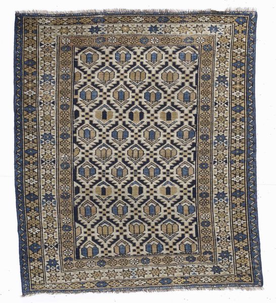 Tappeto Shirvan, Caucaso fine XIX secolo  - Asta Tappeti - Associazione Nazionale - Case d'Asta italiane