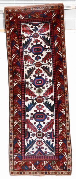 Passatoia Shasavan, sud Caucaso fine XIX secolo  - Asta Tappeti - Associazione Nazionale - Case d'Asta italiane