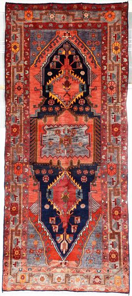 Tappeto Curdo inizio XX secolo  - Asta Tappeti - Associazione Nazionale - Case d'Asta italiane