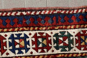 Tappeto Mogan, Caucaso fine XIX secolo  - Asta Tappeti - Associazione Nazionale - Case d'Asta italiane