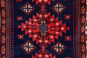 Tappeto Shirvan, Caucaso inizio XX secolo  - Asta Tappeti - Associazione Nazionale - Case d'Asta italiane