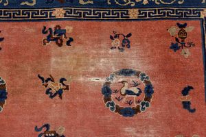 Tappeto Cinese inizio XX secolo  - Asta Tappeti - Associazione Nazionale - Case d'Asta italiane