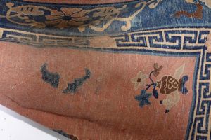 Tappeto Cinese inizio XX secolo  - Asta Tappeti - Associazione Nazionale - Case d'Asta italiane