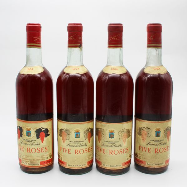 FIVE ROSES 1964, LEONE DE CASTRIS  - Asta VINI E DISTILLATI PREGIATI E DA COLLEZIONE - Associazione Nazionale - Case d'Asta italiane