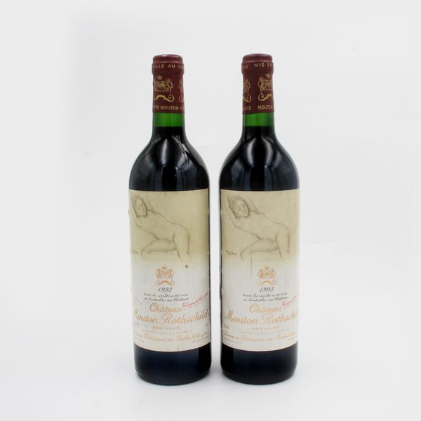 PAUILLAC AOC 1993, CHATEAU MOUTON ROTHSCHILD  - Asta VINI E DISTILLATI PREGIATI E DA COLLEZIONE - Associazione Nazionale - Case d'Asta italiane