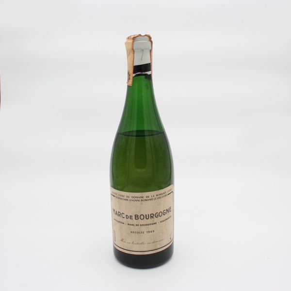 MARC DE BOURGOGNE 1949, ROMANEE-CONTI  - Asta VINI E DISTILLATI PREGIATI E DA COLLEZIONE - Associazione Nazionale - Case d'Asta italiane
