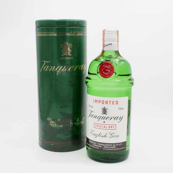 ENGLISH  GIN TANQUERAY SPECIAL DRY, CHARLES TANQUERAY & C  - Asta VINI E DISTILLATI PREGIATI E DA COLLEZIONE - Associazione Nazionale - Case d'Asta italiane