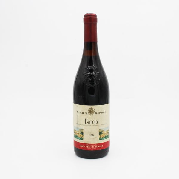 BAROLO DOCG 1986, MARCHESI DI BAROLO  - Asta VINI E DISTILLATI PREGIATI E DA COLLEZIONE - Associazione Nazionale - Case d'Asta italiane