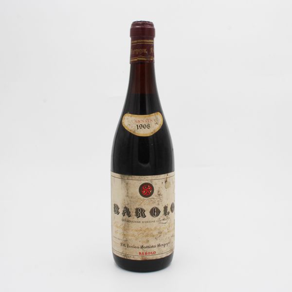 BAROLO DOC COLLINA CANNUBIO 1968, F.LLI SERIO & BATTISTA BORGOGNO  - Asta VINI E DISTILLATI PREGIATI E DA COLLEZIONE - Associazione Nazionale - Case d'Asta italiane