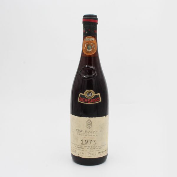 BAROLO ANTICHI PODERI DELLA CREMOSINA DOC 1973, BERSANO  - Asta VINI E DISTILLATI PREGIATI E DA COLLEZIONE - Associazione Nazionale - Case d'Asta italiane