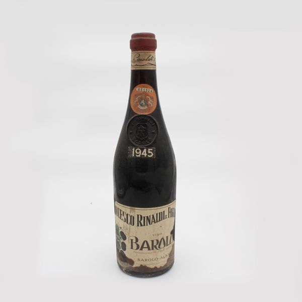 BAROLO 1945, FRANCESCO RINALDI  - Asta VINI E DISTILLATI PREGIATI E DA COLLEZIONE - Associazione Nazionale - Case d'Asta italiane