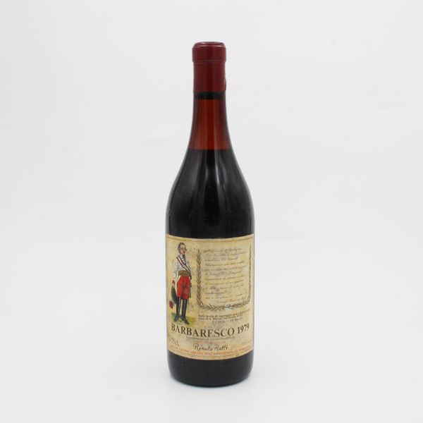 BARBARESCO DOC 1979, RENATO RATTI  - Asta VINI E DISTILLATI PREGIATI E DA COLLEZIONE - Associazione Nazionale - Case d'Asta italiane