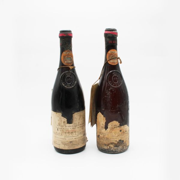 BARBARESCO CONTI DELLA CREMOSINA 1961, BERSANO  - Asta VINI E DISTILLATI PREGIATI E DA COLLEZIONE - Associazione Nazionale - Case d'Asta italiane