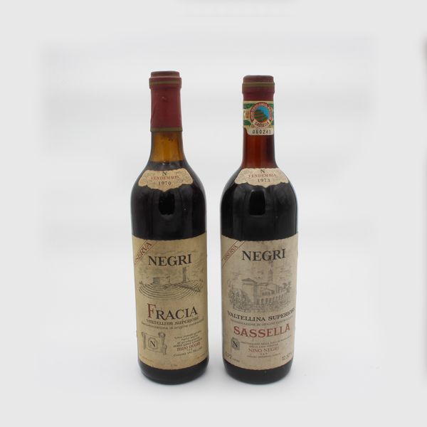 VALTELLINA SUPERIORE, NINO NEGRI  - Asta VINI E DISTILLATI PREGIATI E DA COLLEZIONE - Associazione Nazionale - Case d'Asta italiane