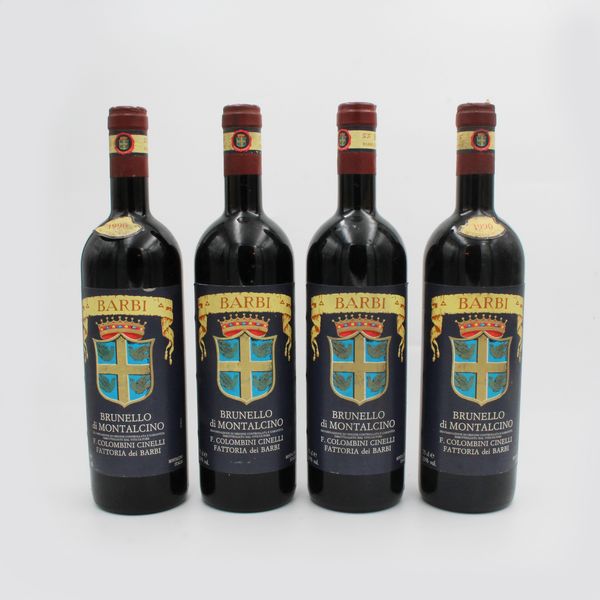 BRUNELLO DI MONTALCINO DOCG 1990, FATTORIA DEI BARBI  - Asta VINI E DISTILLATI PREGIATI E DA COLLEZIONE - Associazione Nazionale - Case d'Asta italiane