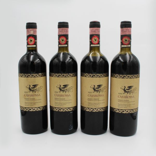 CHIANTI CLASSICO DOCG CASA ROSSA 1991, FATTORIA DI VALIANO  - Asta VINI E DISTILLATI PREGIATI E DA COLLEZIONE - Associazione Nazionale - Case d'Asta italiane