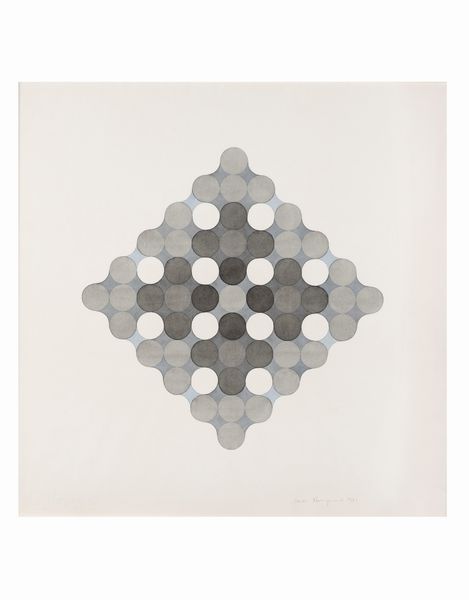 CARLO NANGERONI (New York, 1922 - Milano, 2018)  Senza titolo, 1971  - Asta ARTE MODERNA, CONTEMPORANEA E DIPINTI DEL XIX SECOLO - Associazione Nazionale - Case d'Asta italiane