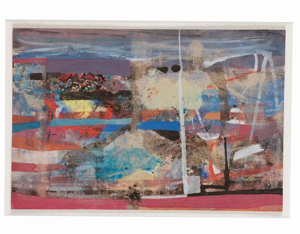 ALBERTO BURRI (Citt di Castello, 1915 - Nizza, 1995)  Tempera, 1952  - Asta ARTE MODERNA, CONTEMPORANEA E DIPINTI DEL XIX SECOLO - Associazione Nazionale - Case d'Asta italiane