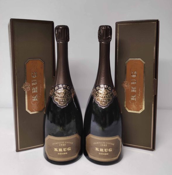 Krug, Champagne Vintage 1982  - Asta Wine Forever - Associazione Nazionale - Case d'Asta italiane