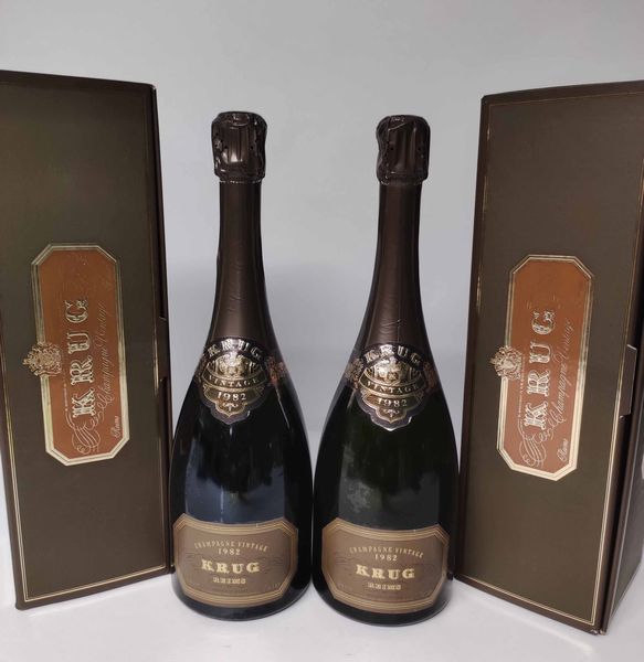 Krug, Champagne Vintage 1982  - Asta Wine Forever - Associazione Nazionale - Case d'Asta italiane