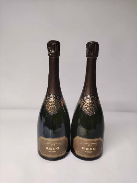 Krug, Champagne Vintage 1982  - Asta Wine Forever - Associazione Nazionale - Case d'Asta italiane