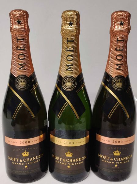 Moet & Chandon, Champagne Grand Vintage  - Asta Wine Forever - Associazione Nazionale - Case d'Asta italiane