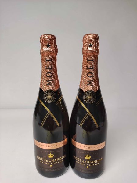Moet & Chandon, Champagne Grand Vintage Ros 2003  - Asta Wine Forever - Associazione Nazionale - Case d'Asta italiane