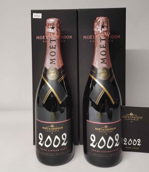 Moet & Chandon, Grand Vintage Ros� 2002  - Asta Wine Forever - Associazione Nazionale - Case d'Asta italiane