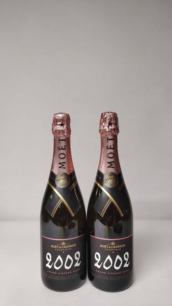 Moet & Chandon, Grand Vintage Ros� 2002  - Asta Wine Forever - Associazione Nazionale - Case d'Asta italiane